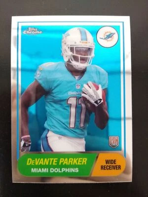 2015 Topps Chrome #T60RC-DP DEVANTE PARKER RC Rookie Miami Dolphins @QP34 - Image 1 of 2