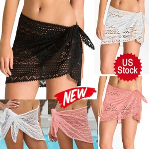Ladies Beach Apron Bikini Cover Up Skirt Fashion Cover Up Seaside Vacation New - Picture 1 of 13
