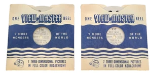 Sawyer's Vintage View Master Rollen Tennessee 336 337 Great Smoky Mts Bears Falls - Bild 1 von 3
