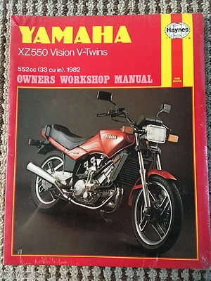 NEW Haynes Workshop Service Repair Manual (821) Yamaha XZ550 Vision 1982-1985 - Image 1 of 2