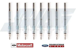 94.5-03 Ford 7.3 7.3L Powerstroke Diesel Genuine OEM Motorcraft Glow Plug Set - Picture 1 of 1
