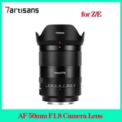 7artisans AF 50mm F1.8 STM Full-Frame Large Aperture Prime Lens For Sony Nikon - Image 1 of 4