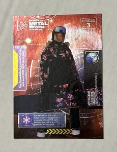 Chloe Kim Metal Universe ROOKIE SP Variation RC - Picture 1 of 2