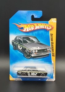 Hot Wheels 2009 New Models 37/42 Datsun Bluebird 510 Black A - Picture 1 of 8