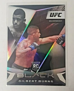 2021 Panini Chronicles UFC - BLACK #119 GILBERT BURNS (RC) ROOKIE - Picture 1 of 2