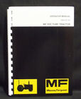 MASSEY FERGUSON MF-20C Turf Tractor Operators Manual ORIGINAL 1978, 1448426M2