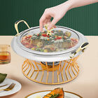 Non-stick Surface Buffet Warmers Adjustable Fire Chafing Dish 2L Food Warmer