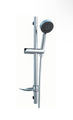 iflo 3 Mode Chrome Shower Rail Kit Shower Hos...