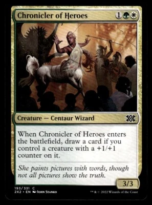 2022 MTG Chronicler of Heroes Double Masters 2022 Common #193 - Image 1 of 2