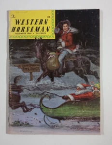 WESTERN HORSEMAN Magazine Western Cowboy Christmas Santa Country December 1964 - Picture 1 of 1