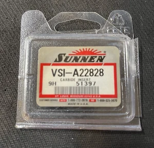 SUNNEN VSI-A22828 Carbide Insert Cutter Bade - NEW - FREE SHIPPING 🚚 - Picture 1 of 4