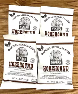 Claeys Horehound Old Fashioned Hard Candy - 4 CONFEZIONI da sacchetti da 6 oz - Foto 1 di 1