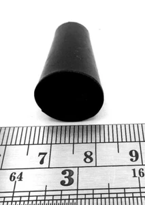 #00 Rubber Tapered Stopper Plugs 13/32" To 19/32" Holes, Plugs 11mm to 14m Holes - Picture 1 of 12