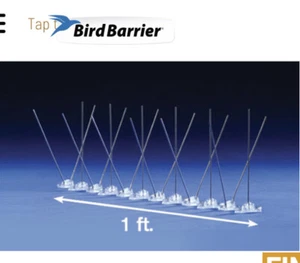 Bird Barrier - Bird Stops For Were You Don’t Want Birds To Land! - Picture 1 of 7