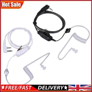 2 Pin Acoustic Tube Headset Receiver/Listen Earpiece Headset for Kenwood - Zdjęcie 1 z 11