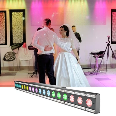 180W 18 LED RGBW Wall Washer Licht Bar Bühnenlicht DMX Lichteffekt Weihnachten - Bild 1 von 4