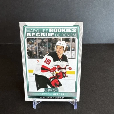 2021-22 O-Pee-Chee MARQUEE ROOKIES #618 Dawson Mercer EX/NM - Image 1 of 2