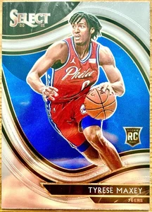 Tyrese Maxey RC 2020/21 Panini Select COURTSIDE #280 Rookie 76ers All-Star SP - Bild 1 von 2