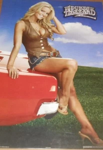 Jessica Simpson ~ Duke of Hazzard POSTER #8543 ~ 2005 ~ 22” x 34” Stock Photo - Picture 1 of 8