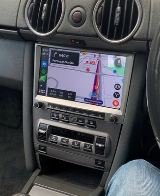 For Porsche 911 997 Boxster Cayman 987 Car Stereo Radio GPS Navi Carplay Android - Image 1 of 4