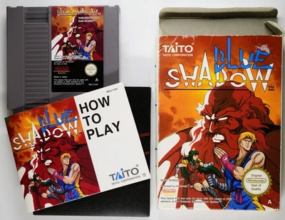Blue Shadow NES 1991 COMPLETE | PAL | TESTED | TAITO | ACTION PLATFORMER - Image 1 of 4