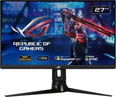 ASUS ROG Strix XG27AQ 27 Zoll WQHD Gaming Monitor 170 Hz 1ms 2560x1440 - Bild 1 von 2