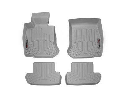 Forro de piso WeatherTech para BMW 640i 2012-2018 - primera y segunda fila, gris Foto 1 de 4