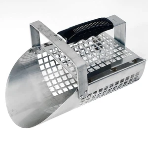 Cuchara de arena detector de metales Garrett de acero inoxidable para detección de metales - Imagen 1 de 2