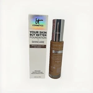 NIB IT Cosmetics Your Skin But Better Foundation + Skincare TAN Neutral 42 1oz - Picture 1 of 4