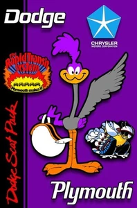 Plymouth Road Runner Poster in Lila 11 x 17 - Bild 1 von 1