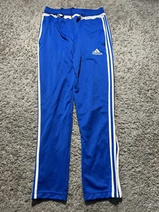 Vintage Y2K Adidas Mens Medium Striped Tapered Leg Soccer Warm Up Pants Fitted - Picture 1 of 9