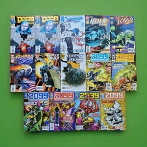Lot Of 14 2099 Titles Comic Books Doom Hulk Ghost Rider Marvel 1991-97 VF-NM - Picture 1 of 9