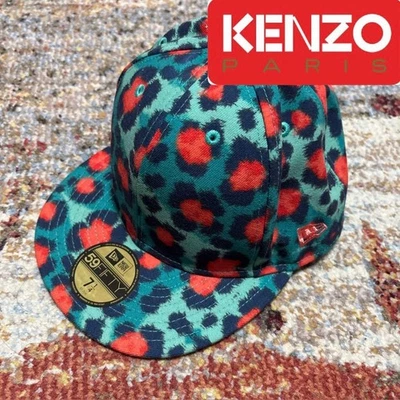 Boné de beisebol era Kenzo edição limitada estilo ousado design artístico icônico fas - Imagem 1 de 4
