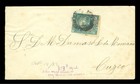 PERU 1882 PROVISIONAL ISSUES Pacific War 10c "AREQUIPA" Sc# 3N3 cover to Cuzco