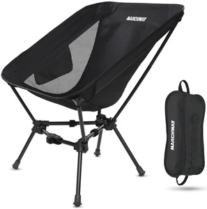 Leichter faltbarer Campingstuhl, tragbar faltbar kompakt für Outdoor Camp... - Bild 1 von 8