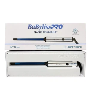 BaBylissPRO Nano Titanium 1/2" Super Slim Lockenstab extra langer Lauf - Bild 1 von 8