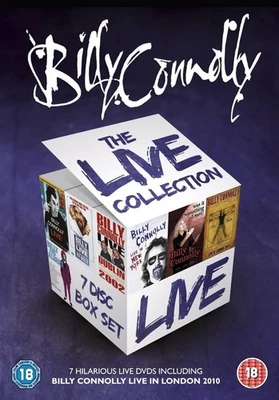 BILLY CONNOLLY THE LIVE COLLECTION 7 DISC BOX SET DVD Stand-Up Comedy New UK R2 - Image 1 of 2