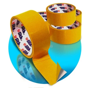 4x Teppich KLEBEBAND doppelseitig beidseitig 38mmx 5m doppelseitiges Teppichband - Bild 1 von 4