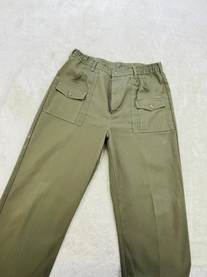 Boy Scouts Of America Pants Youth Size 18 Green Official Uniform Cargo 36W 38L - Image 1 of 4