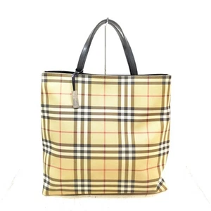 BURBERRY LONDON Hand Bag Beige PVC 4720309 - Picture 1 of 11