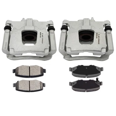 Par de pinzas de freno y pastillas de cerámica traseras para Dodge Nitro 2007-2009 2010 2011 Foto 1 de 4