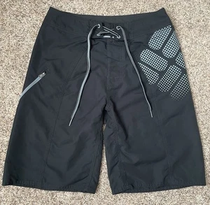 Columbia Omni-Shield Board Shorts Talla 30 Negro Bañador Omni-Sombra Baño - Imagen 1 de 7