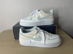 Size 10.5 - Nike Women’s Air Force 1 Shadow Pearl White Crimson Tint DR7883 101 - Picture 1 of 8