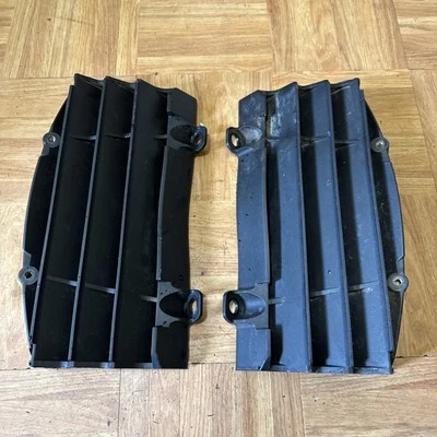 2016 - 2022 KTM 125 150 250 350 450 SX OEM RADIATOR GUARDS LOUVERS SXF 150sx 17 - Image 1 of 4