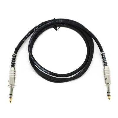 ADAM HALL 1,5 m Stereo Klinkenkabel 6,3 mm Klinke Stereo Audio Kabel Symmetrisch Klinke