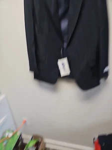 Haband  Duke Jacket Sport Coat Blazer 40R Blue Pinstripe New  - Picture 1 of 7