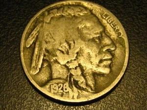 1926-S Buffalo Nickel Fine - Picture 1 of 4
