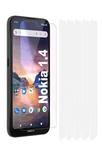 5x CLEAR LCD Screen Protector Cover Film Plastic Guards for Nokia 1.4 - Picture 1 of 5