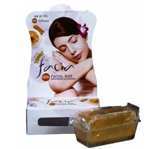 4X Facia Spa Facial Bar With (Saffron & Sandal ) Kesar And Chandan - 25 Gram - Foto 1 di 4