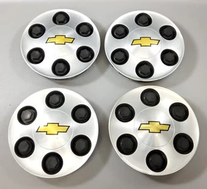 07-13 Silverado 07-14 Tahoe Suburban Wheel Center Hub Caps SET OF 4 9596341 - Picture 1 of 8